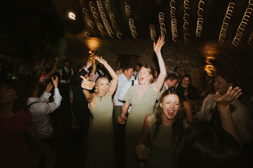 photos from a summer wedding at the tithe barn bolton abbey