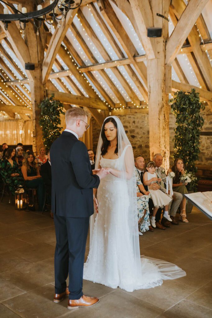 photos from a summer wedding at the tithe barn bolton abbey