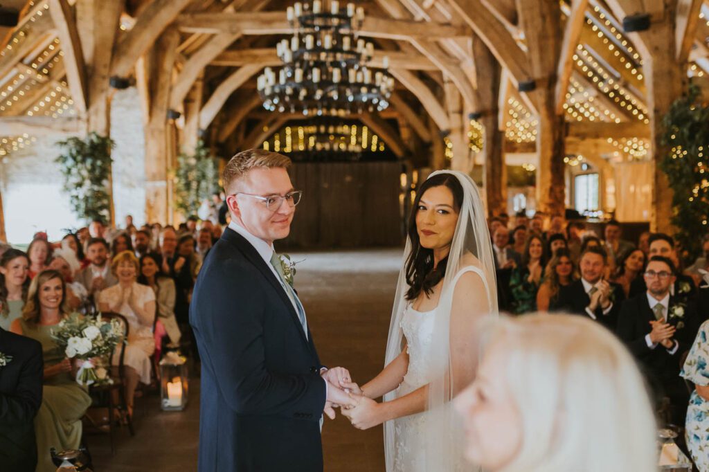 photos from a summer wedding at the tithe barn bolton abbey